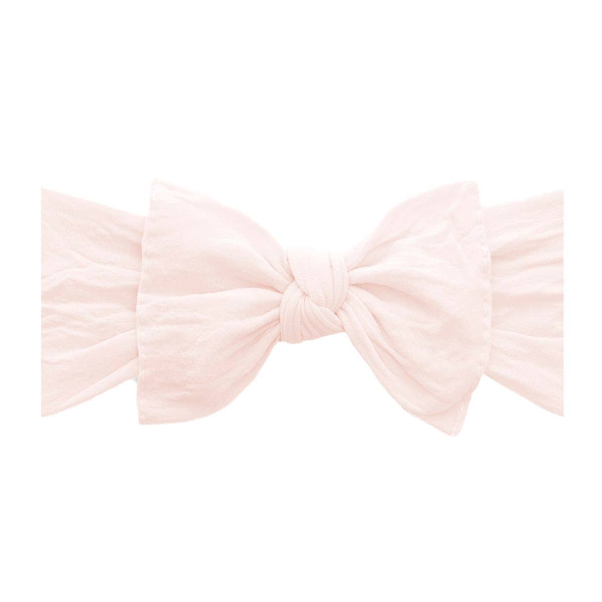 Baby Bling® The Original Knot soft nylon headband: Oatmeal