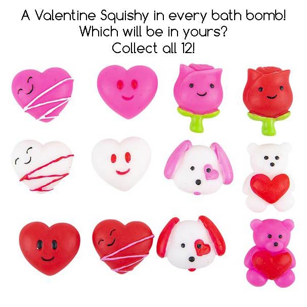 1 Pack Valentine Bath Bombs