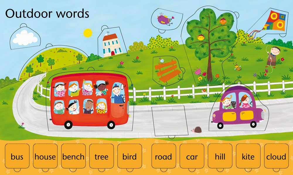Lift-The-Flap Word Book