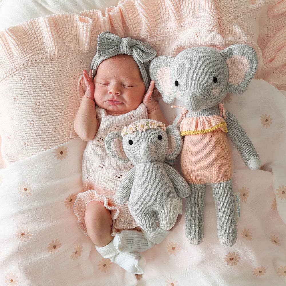 Cuddle + Kind Baby Elephant || Blush Floral