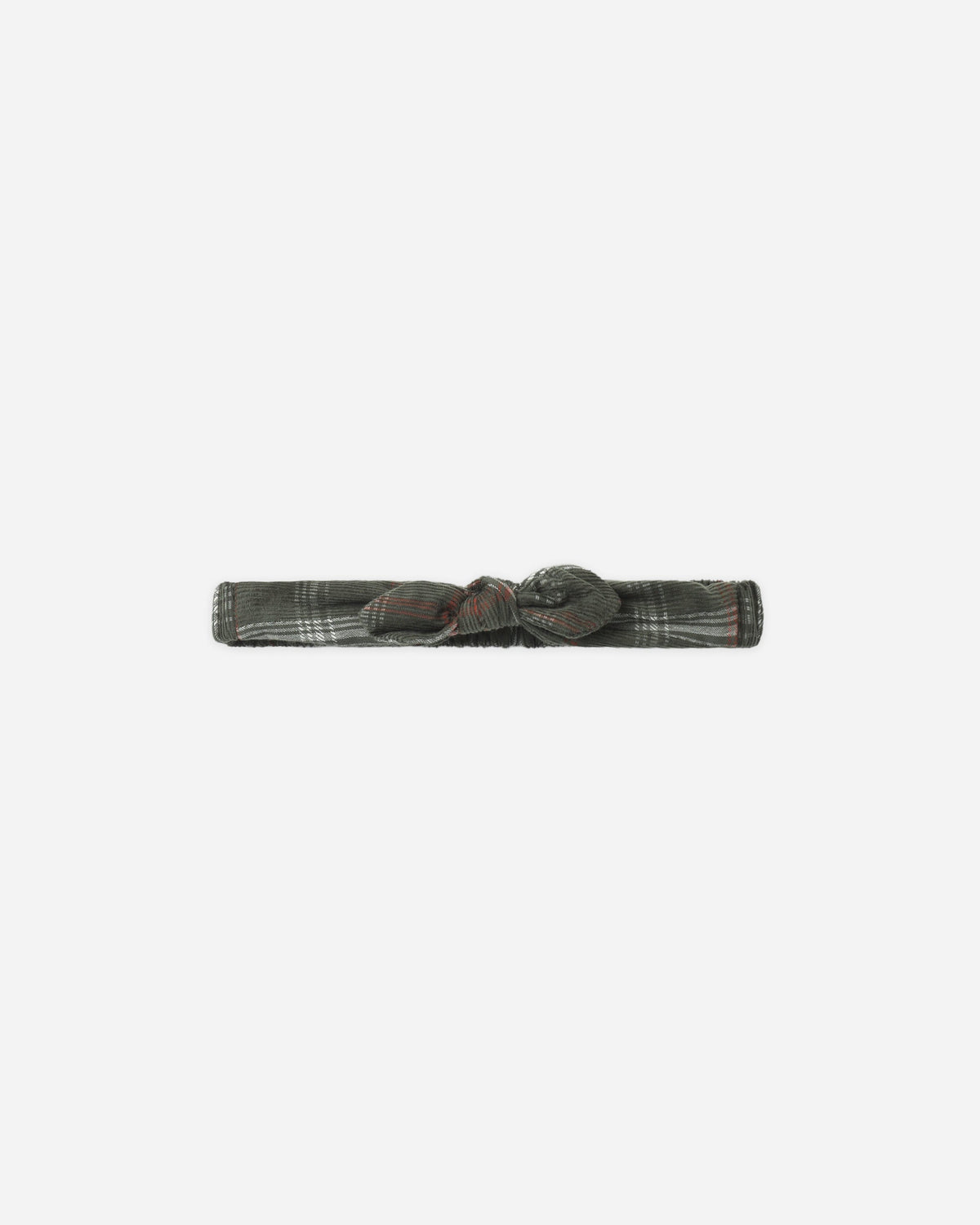 Rylee + Cru Baby Bow Headband || Holiday Plaid