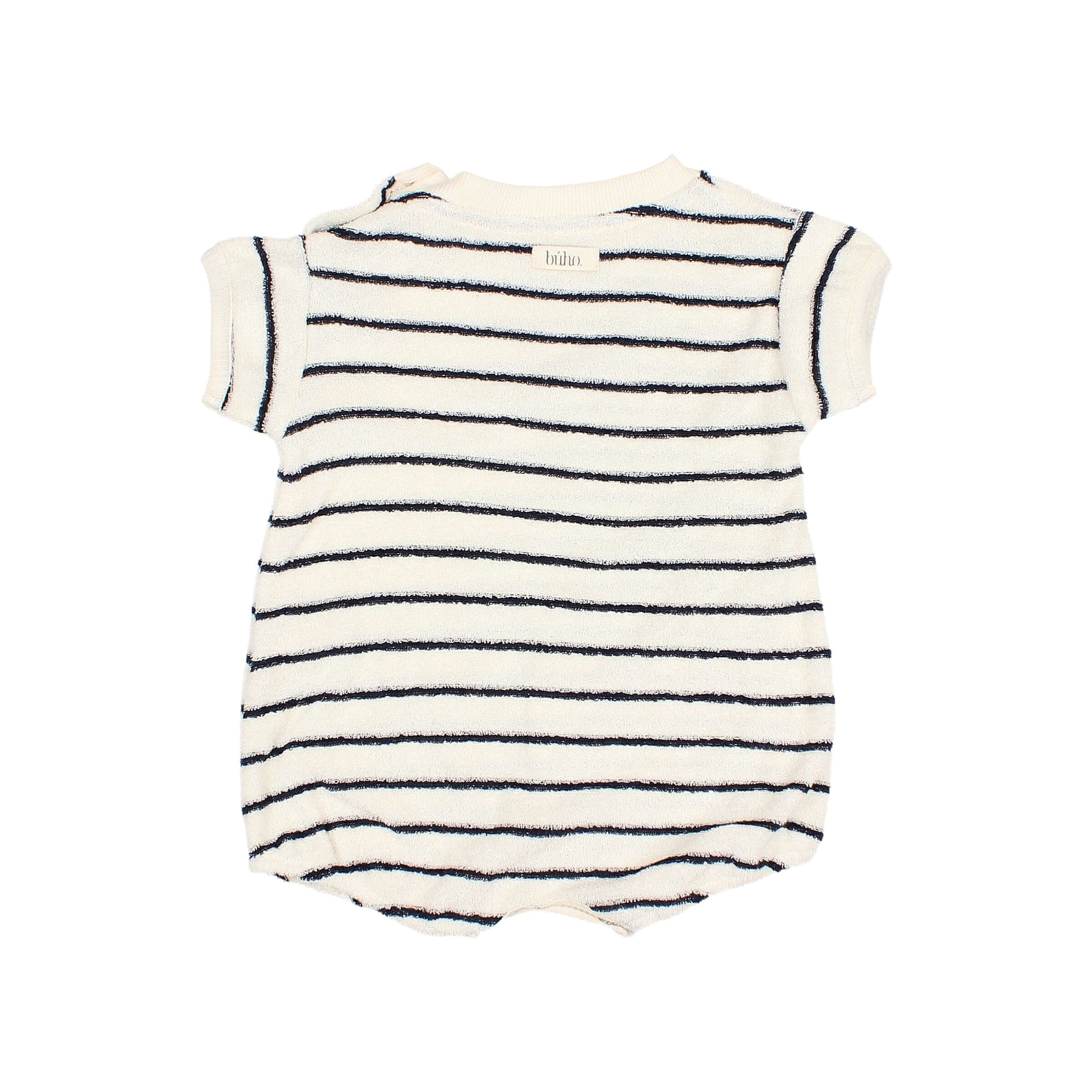 Terry Stripes Romper || Nuit