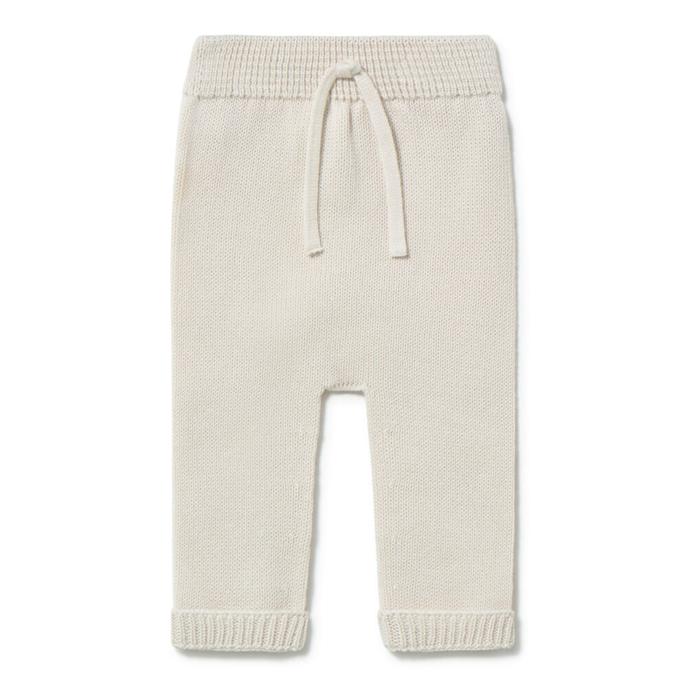 Li & Me Will Knit Pant || Cream