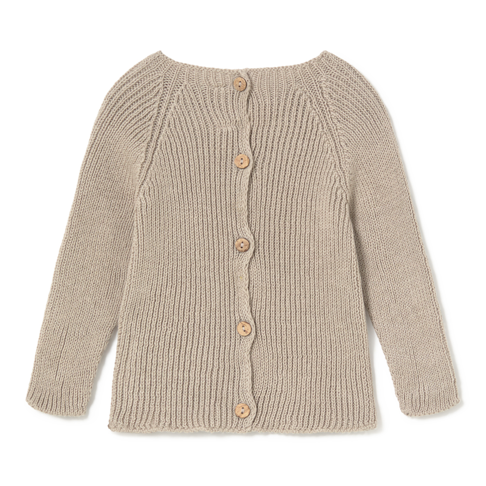 Li & Me Aspen Knit Openwork Sweater || Dune