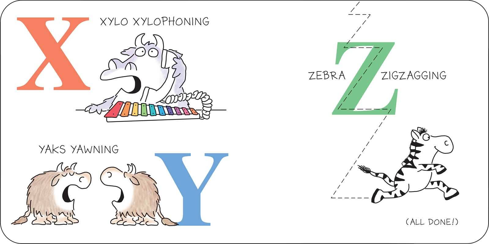 A to Z by Sandra Boynton Board Book