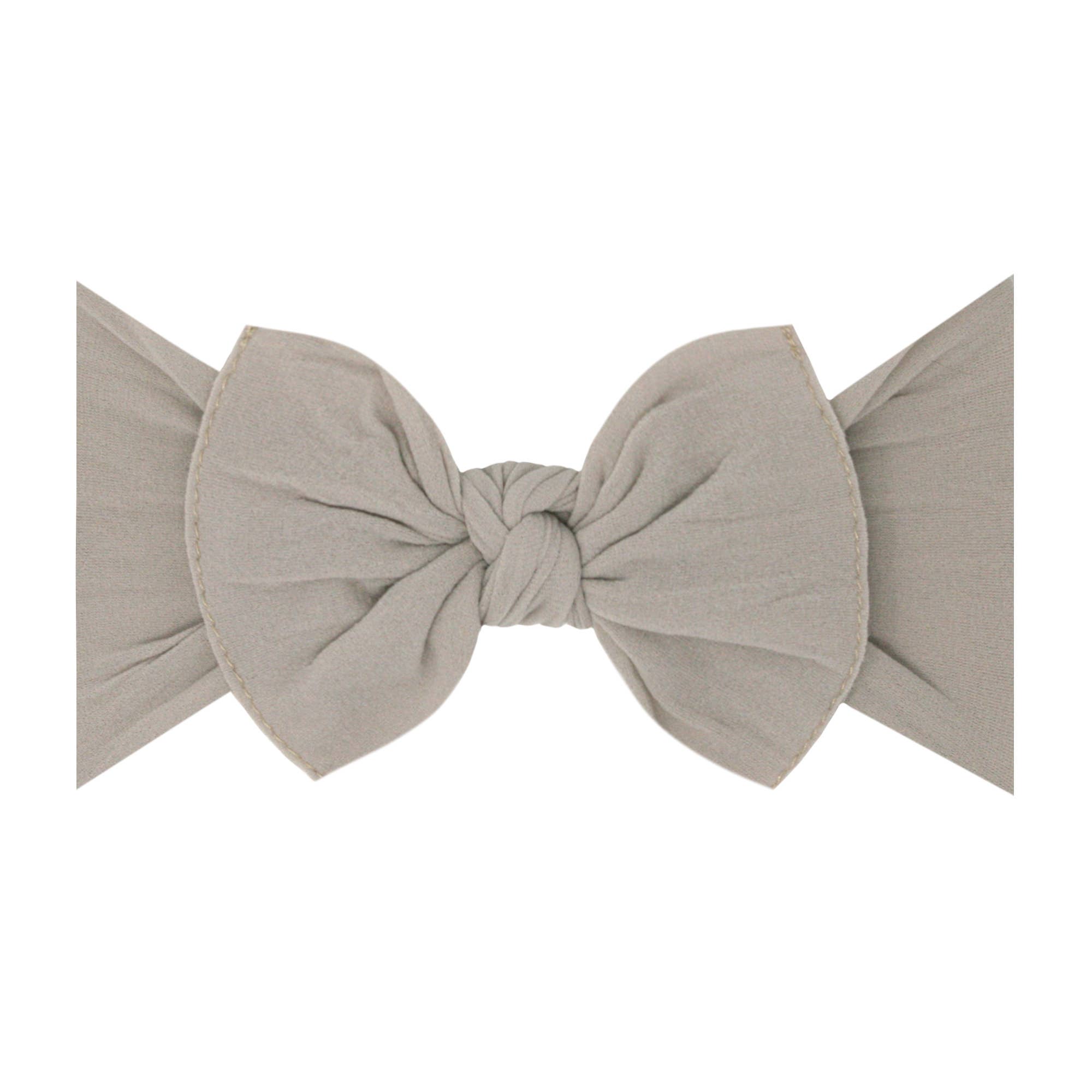 Baby Bling® The Original Knot soft nylon headband: Ivory
