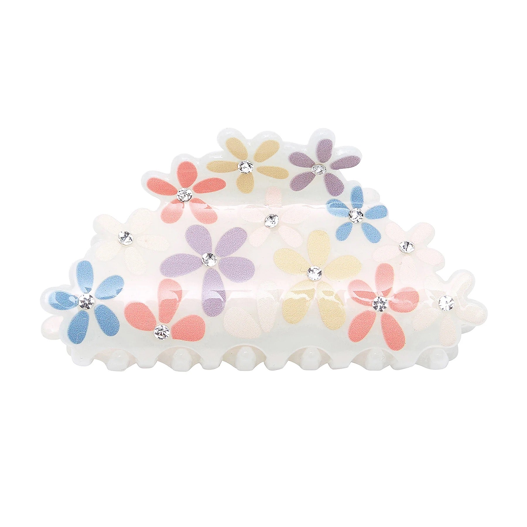 Flower Claw Hair Clip || Pastel