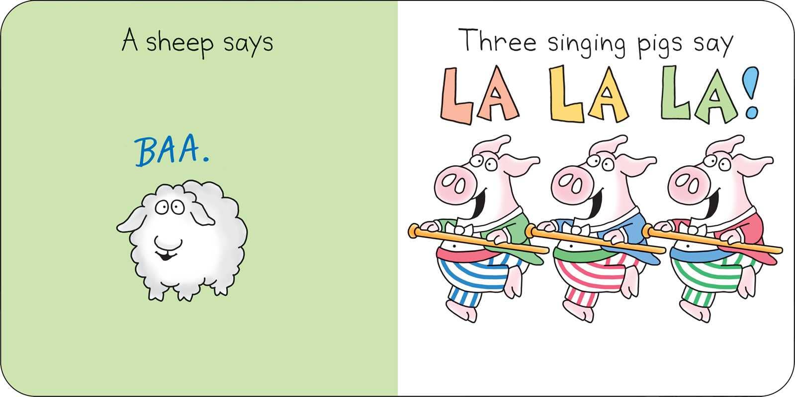 Moo, Baa, La La La! Board Books