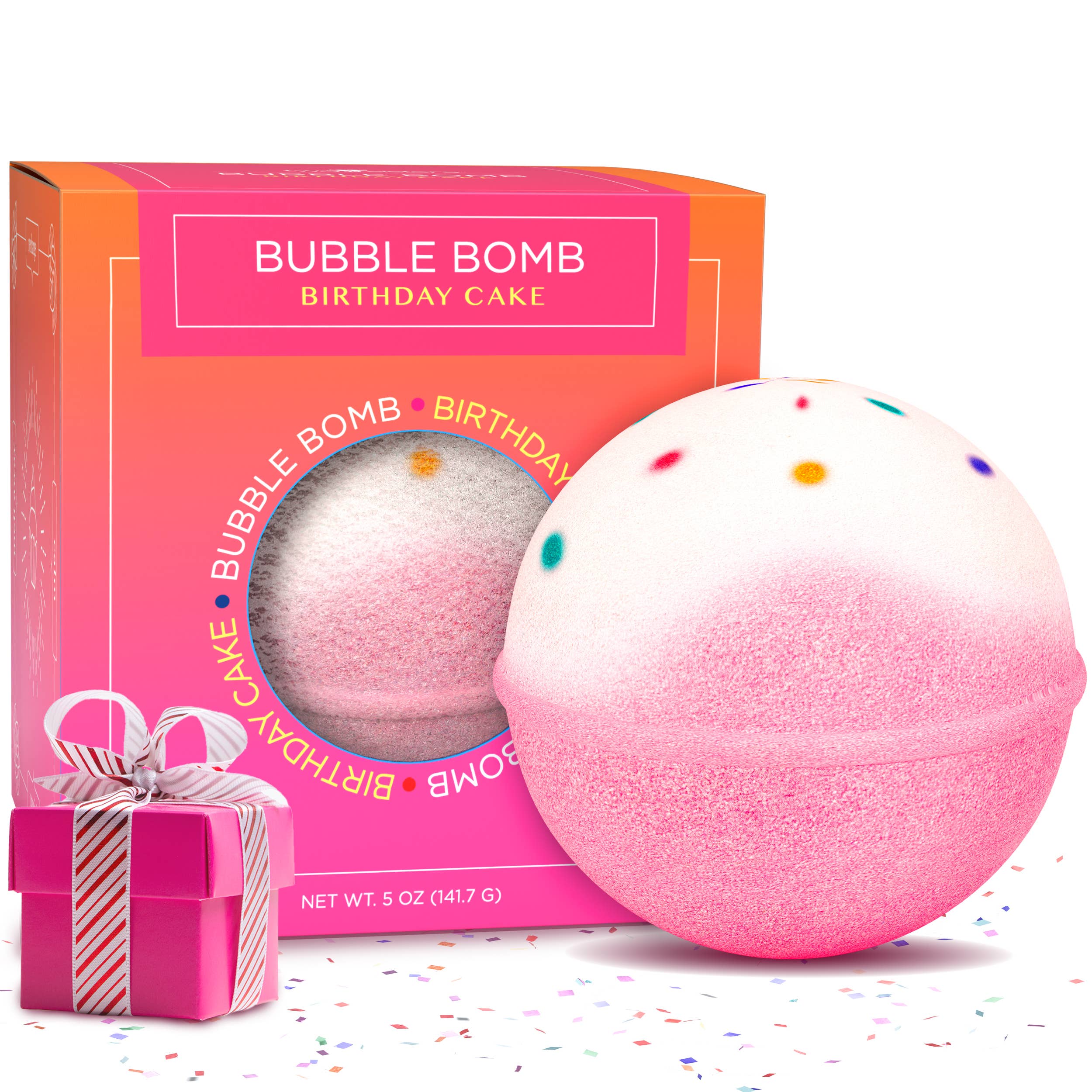 1 Pack Birthday Cake Bath Bomb