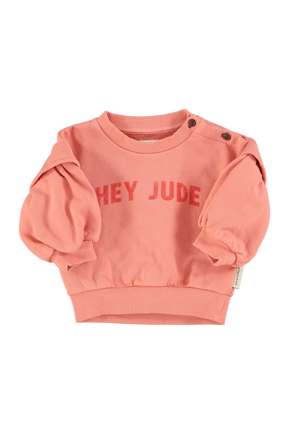 Sweatshirt | Pink w/ "Hey Jude" Print