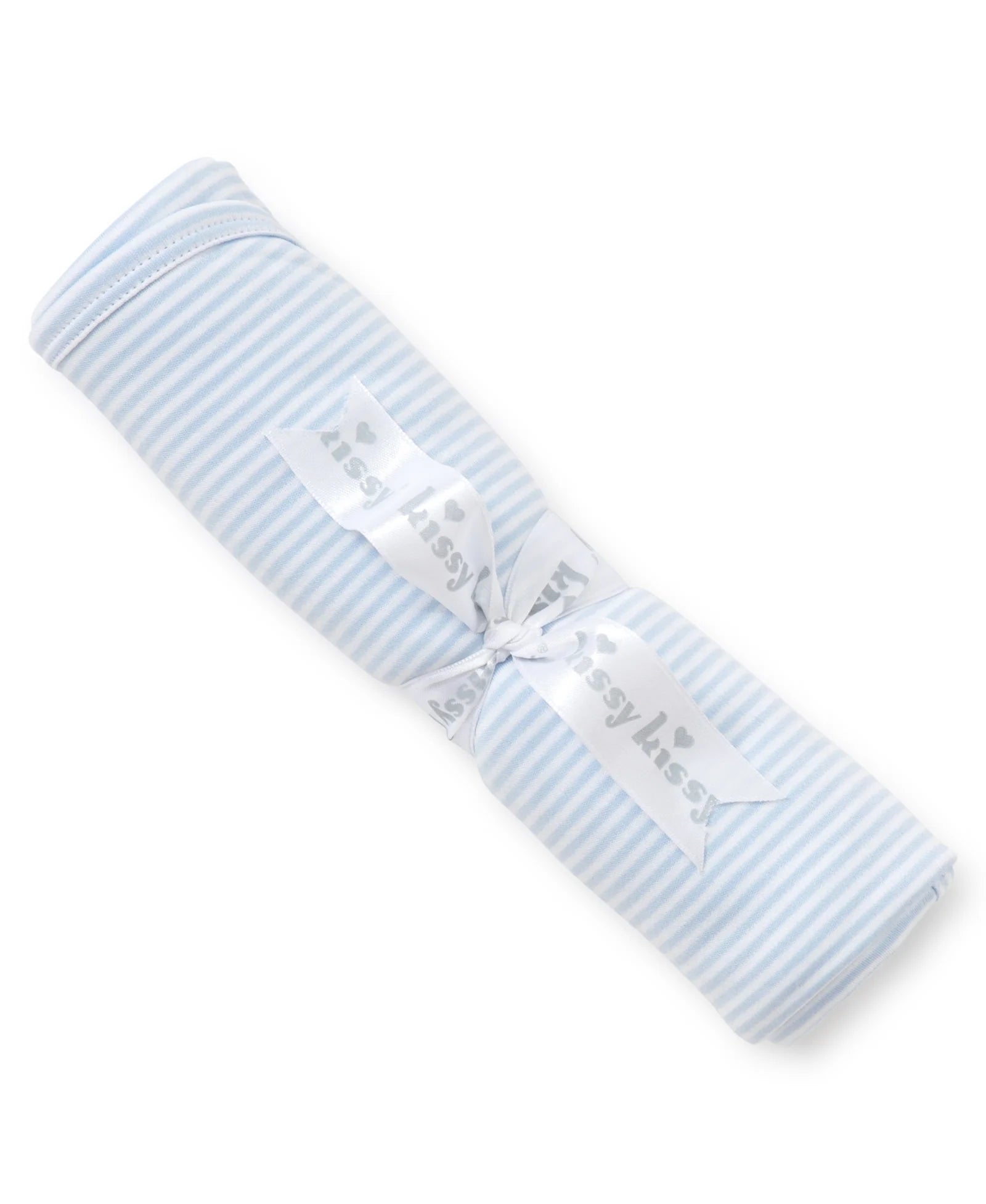 SIMPLE STRIPES BLANKET BLUE