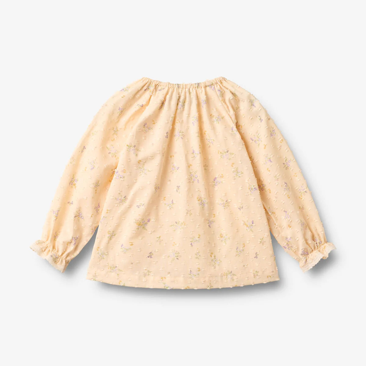 Wheat Blouse Merle || Barely Apricot Flowers