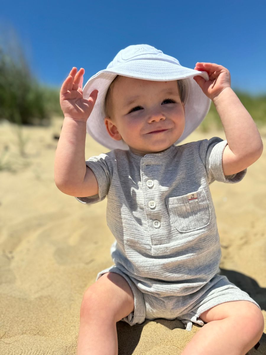 Carbone Henley Romper