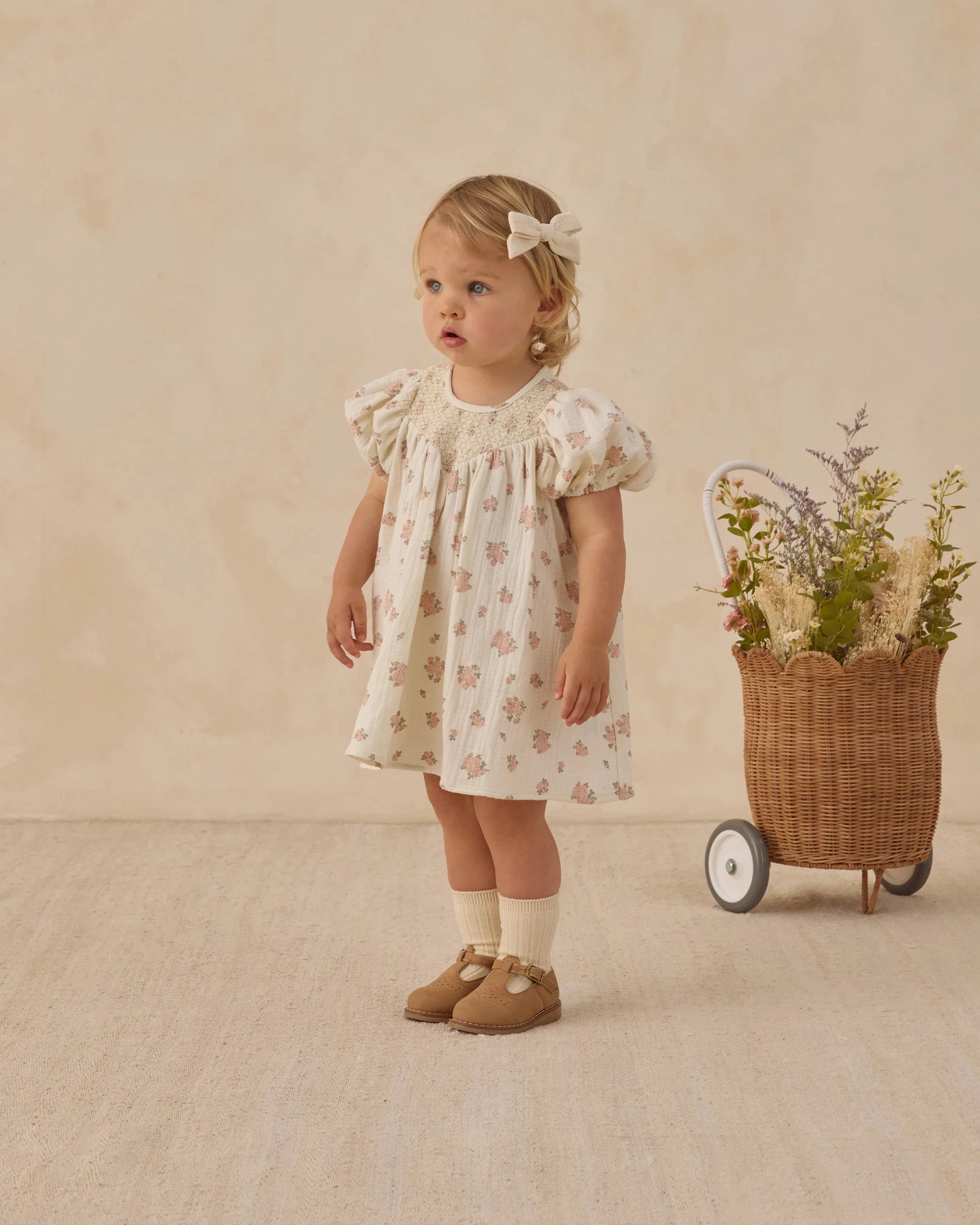 Carina Dress Garden Rose