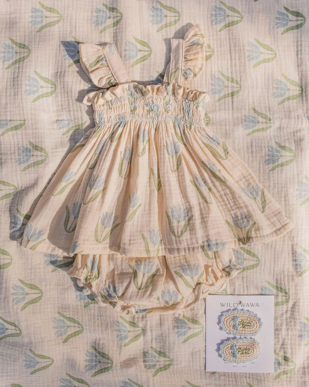 Wild Wawa Flutter Set || Blue Tulip