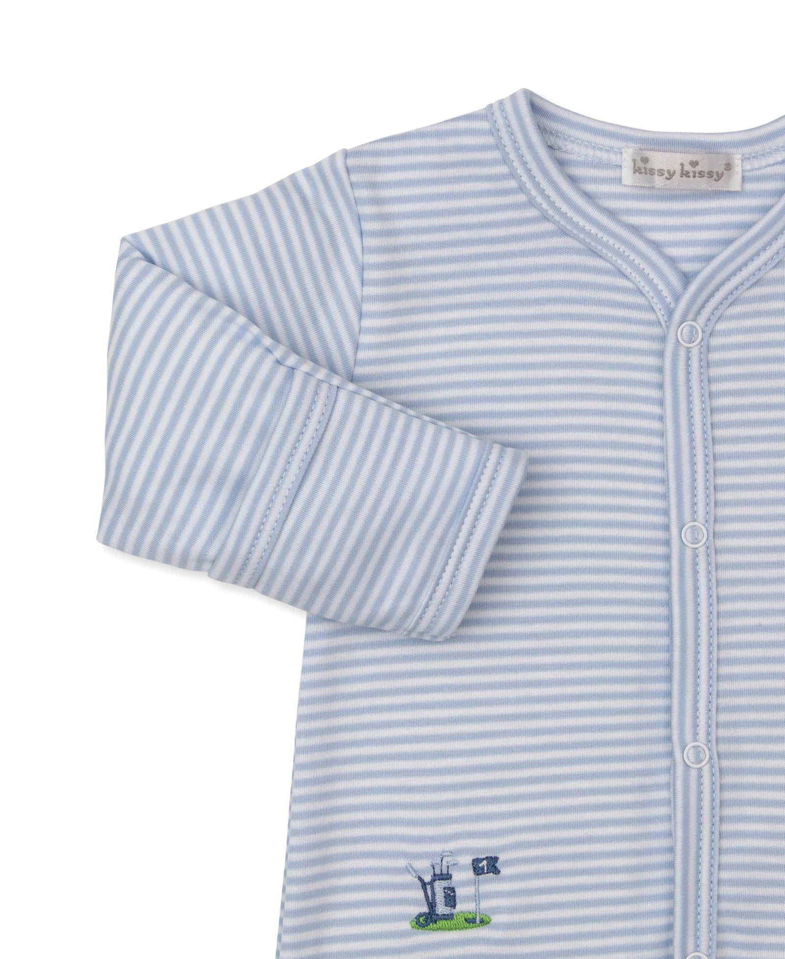 KISSY KISSY GOLF CHAMPIONSHIP BLUE STRIPE FOOTIE