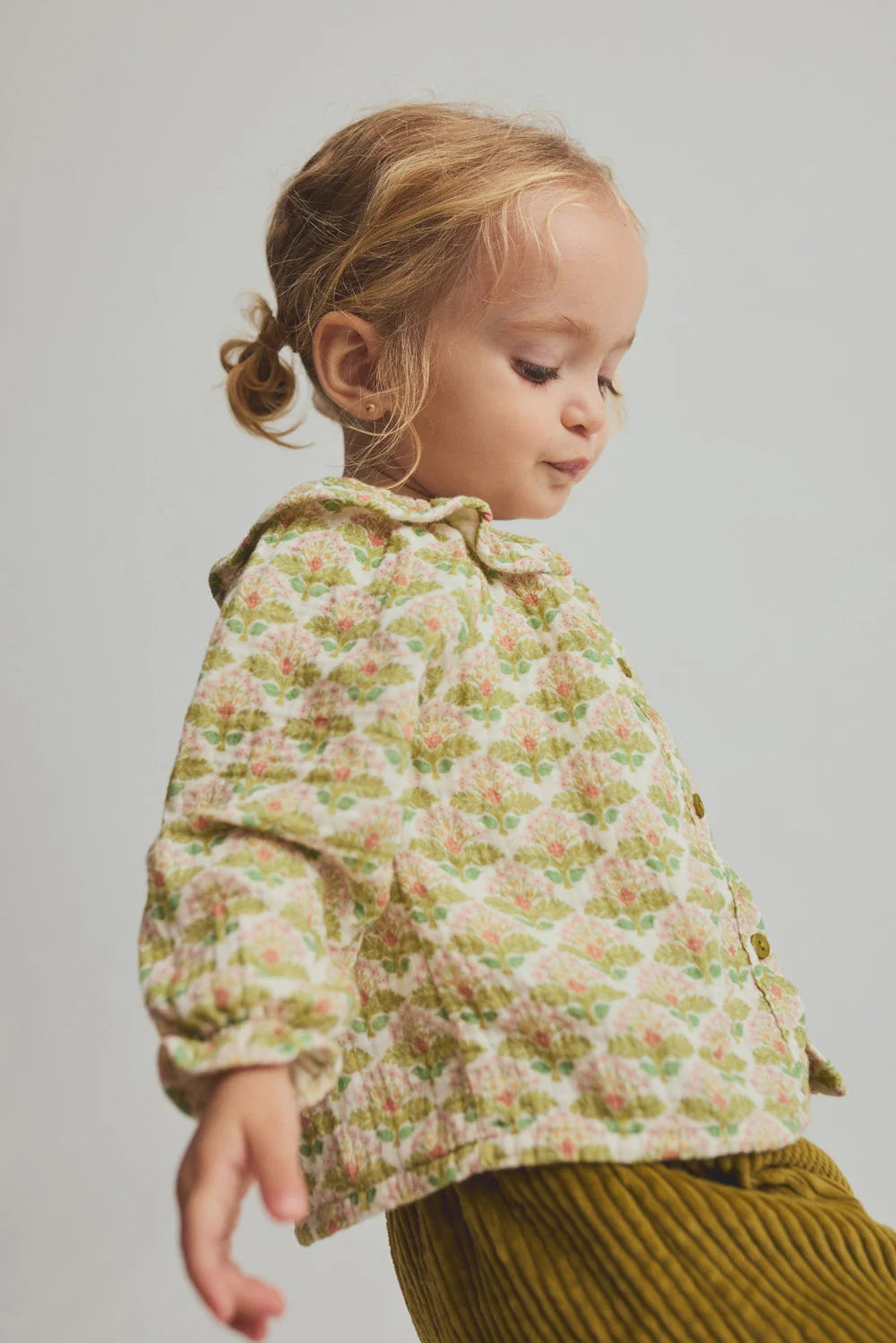 Cozmo Blouse Iris || Green
