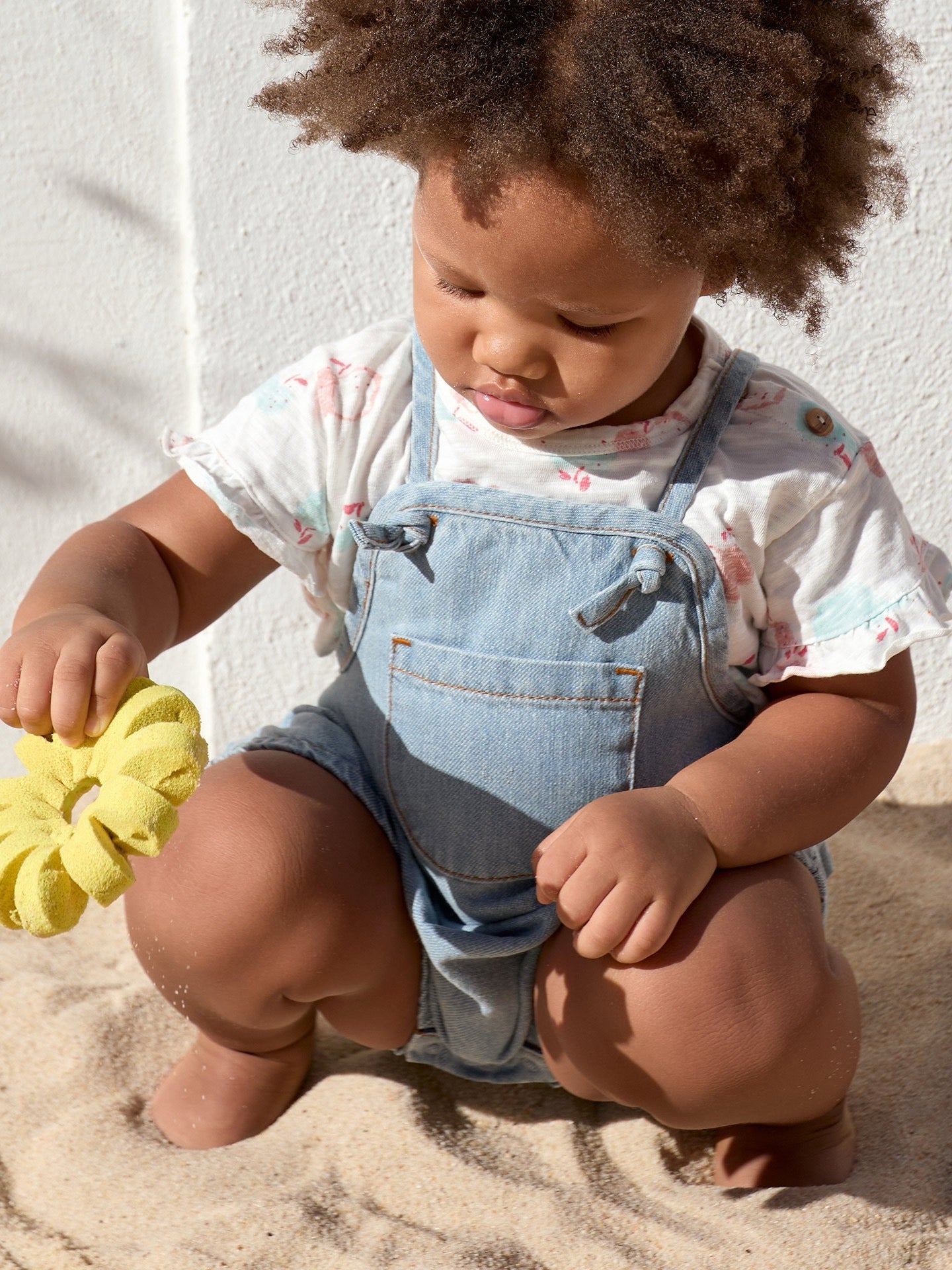 Play Up Denim Jumpsuit with Front Pocket || Denim