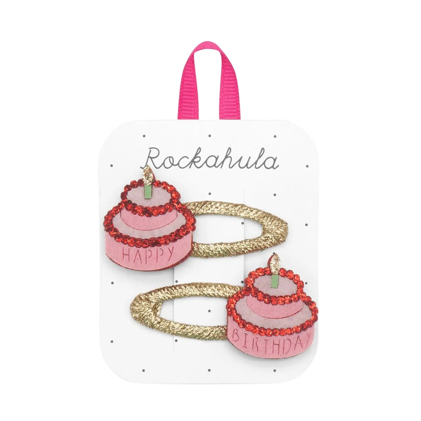 Rockahula Happy Birthday Hair Clips