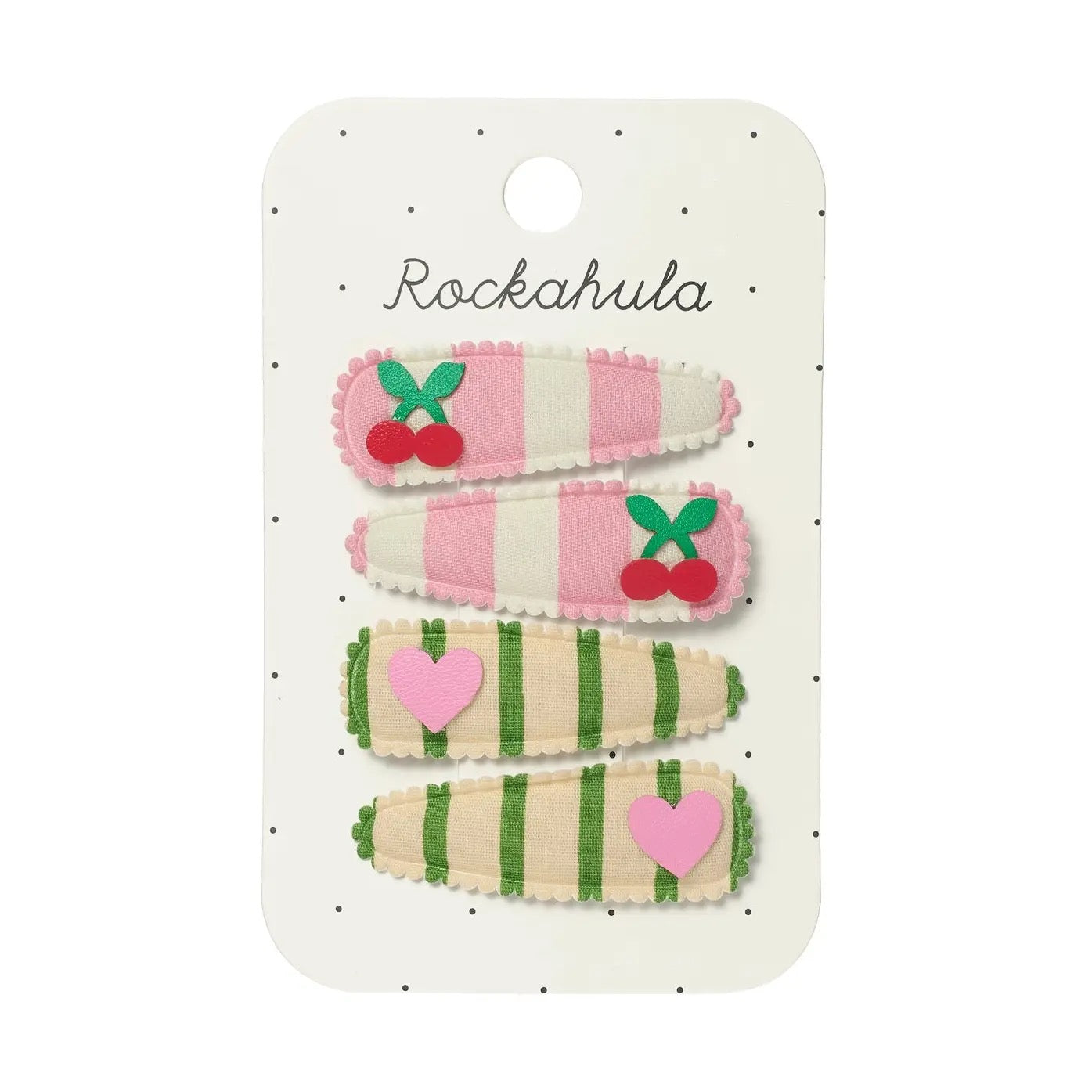 Rockahula Cherry Kiss Fabric Clips