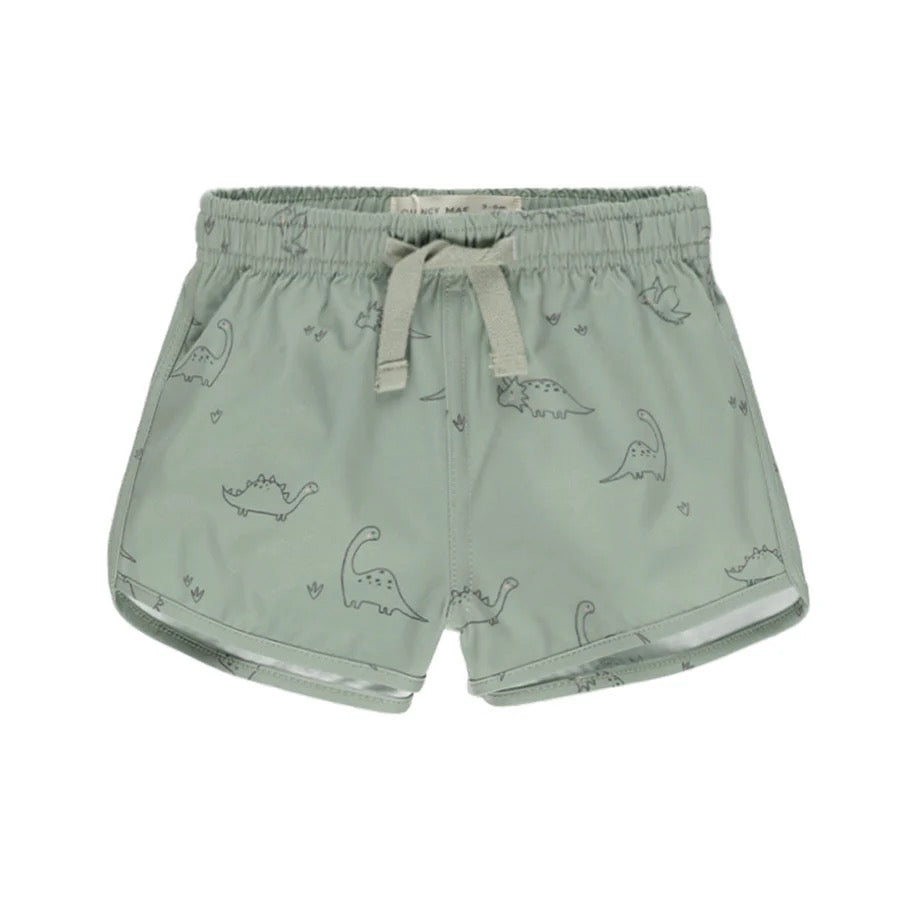 Quincy Mae Board Swim Trunk || Dino