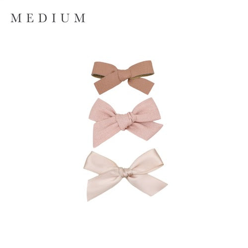 Lou Lou & Company 3-Pack Bows || Rose
