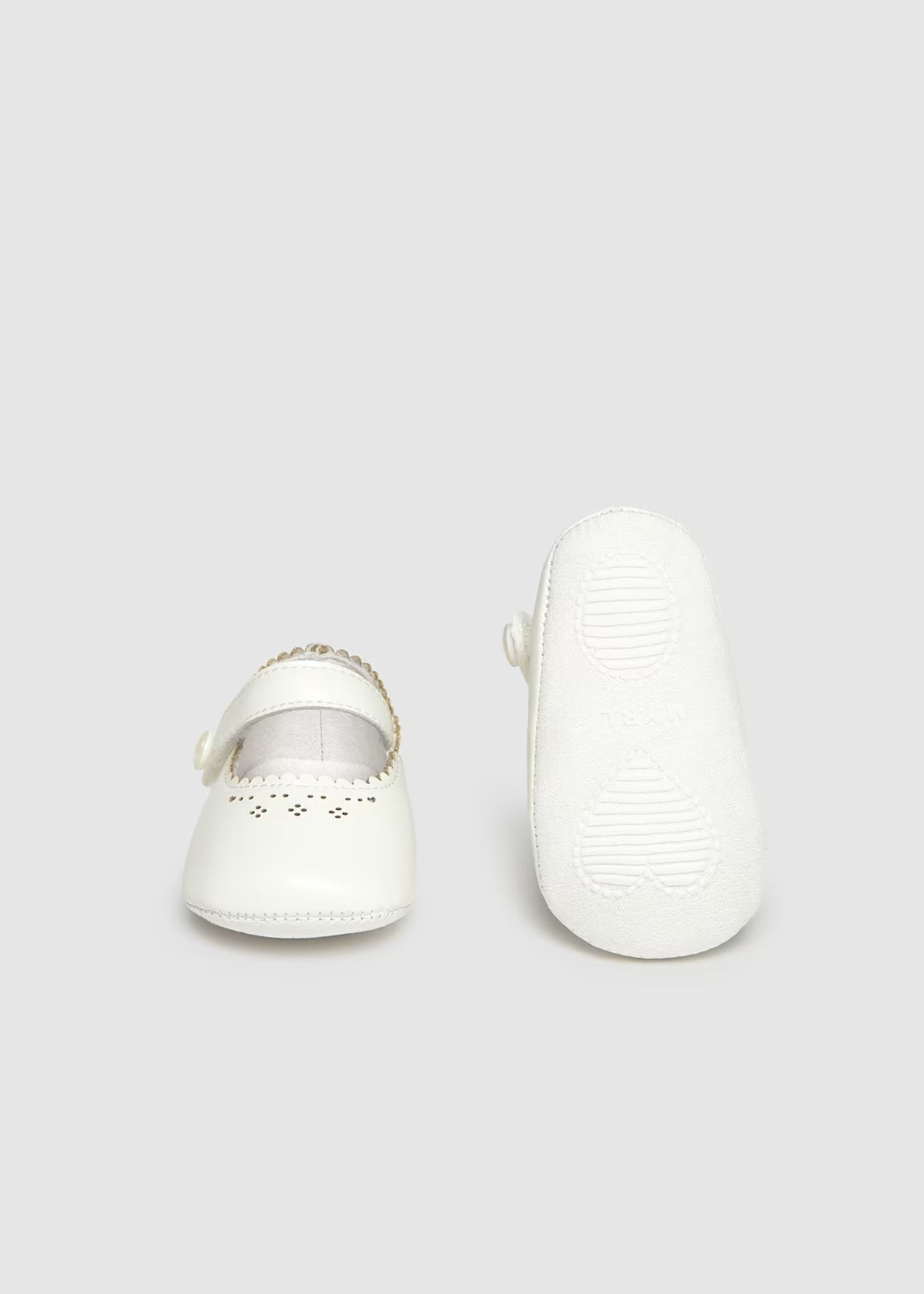 Mayoral Baby Girl Pre-Walker Shoe || White