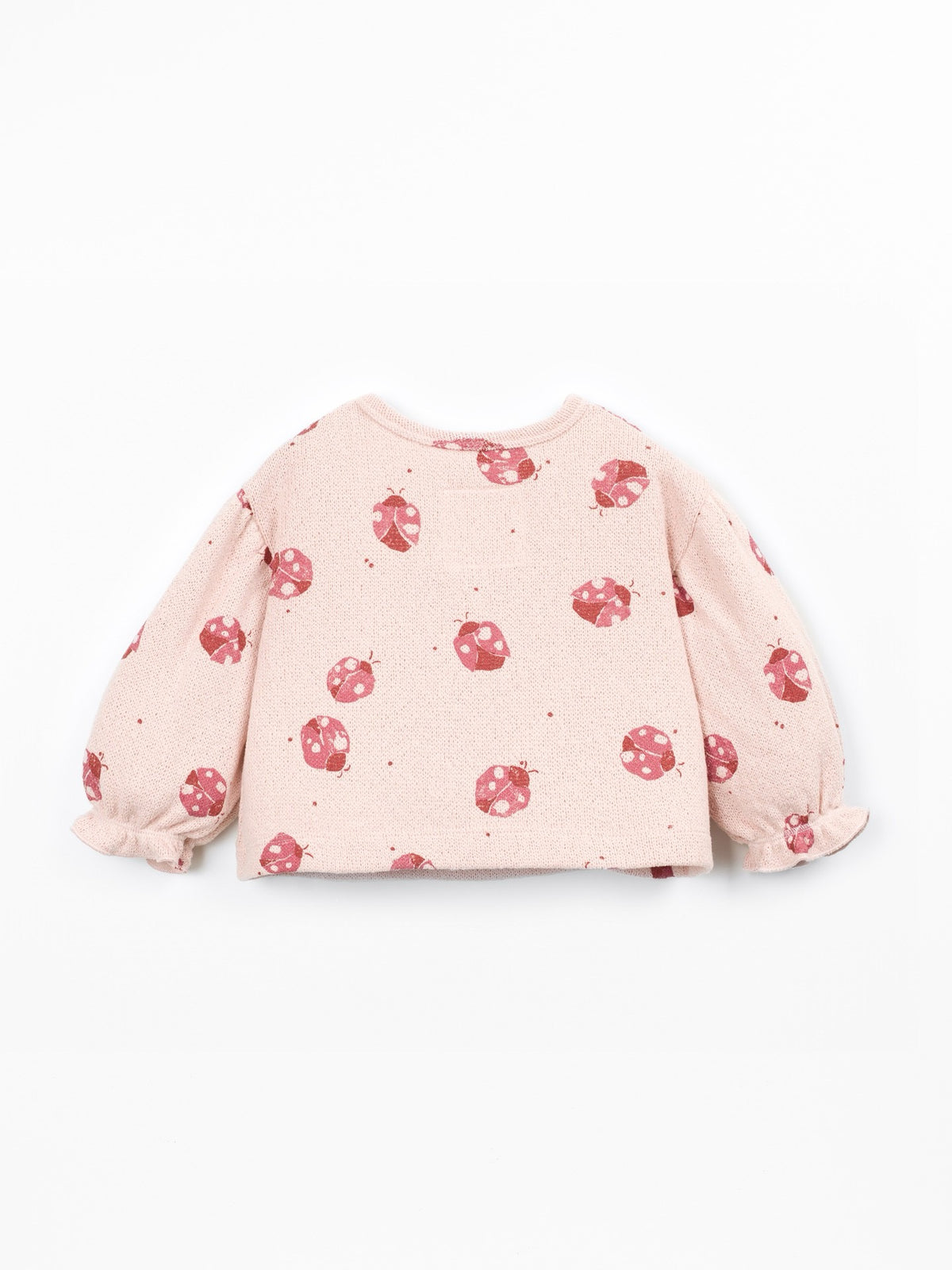 Play Up Knit Sweater || Ladybug Print