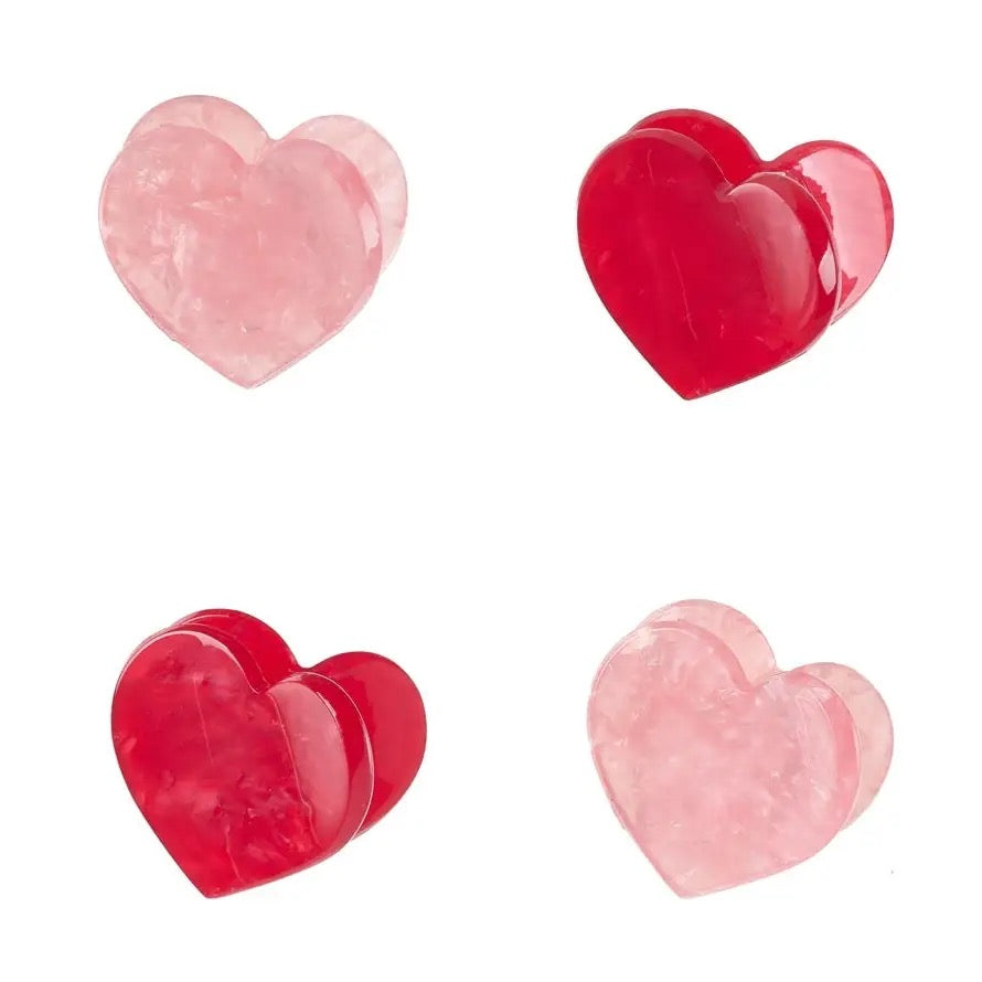 Rockahula Love Heart Claw Clips