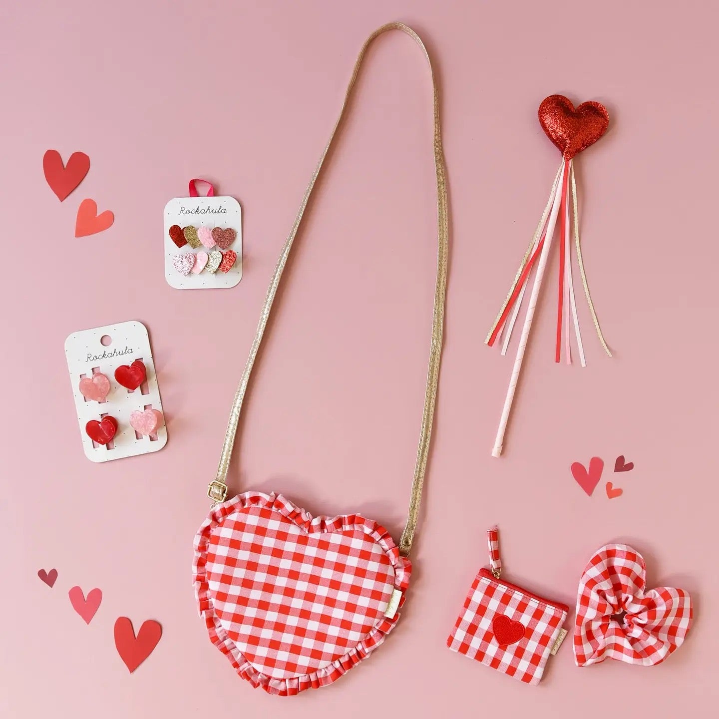 Rockahula Love Heart Claw Clips