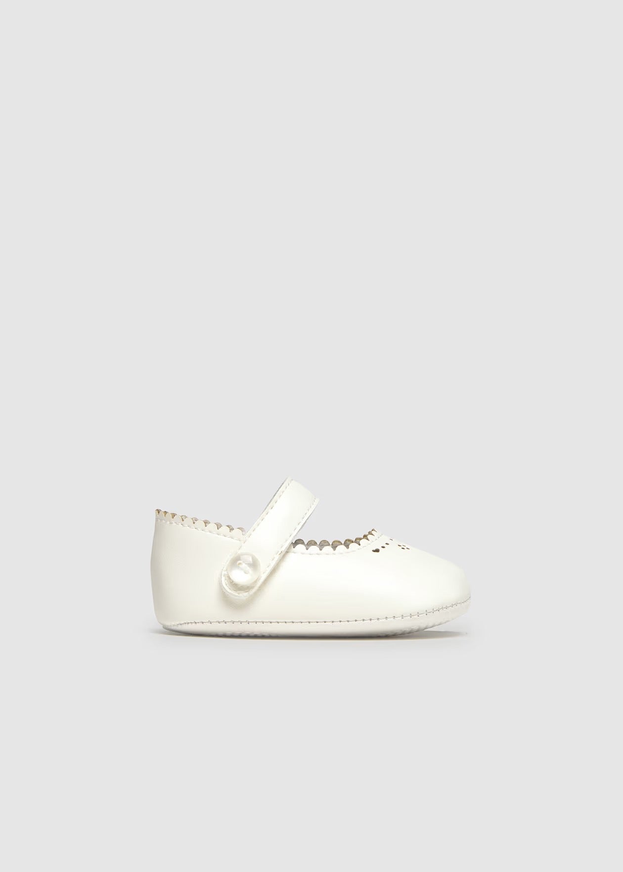 Mayoral Baby Girl Pre-Walker Shoe || White