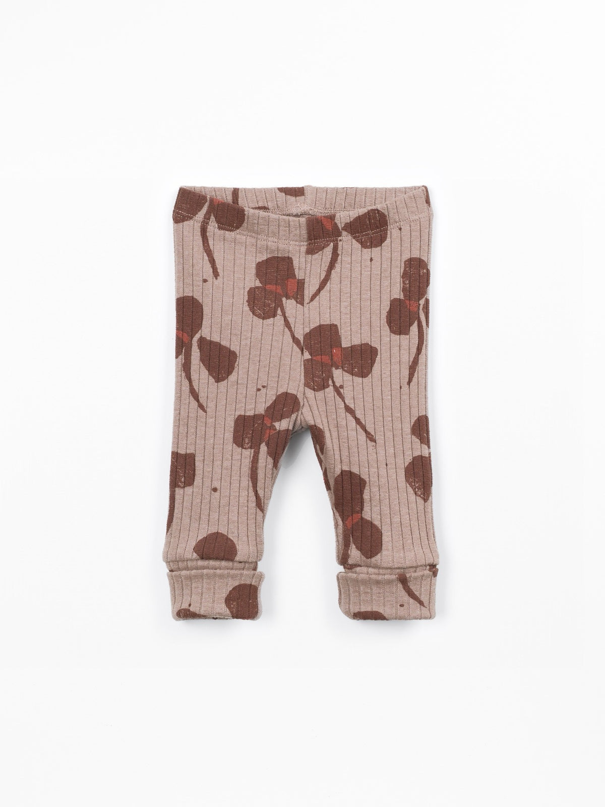 Play Up Rib Leggings || Light Brown Clover