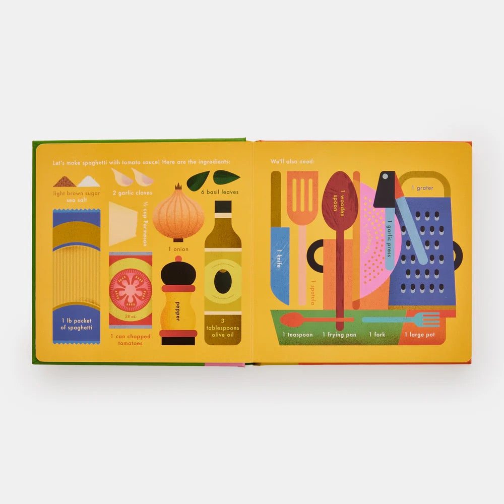 Cook In A Book Series || Spaghetti