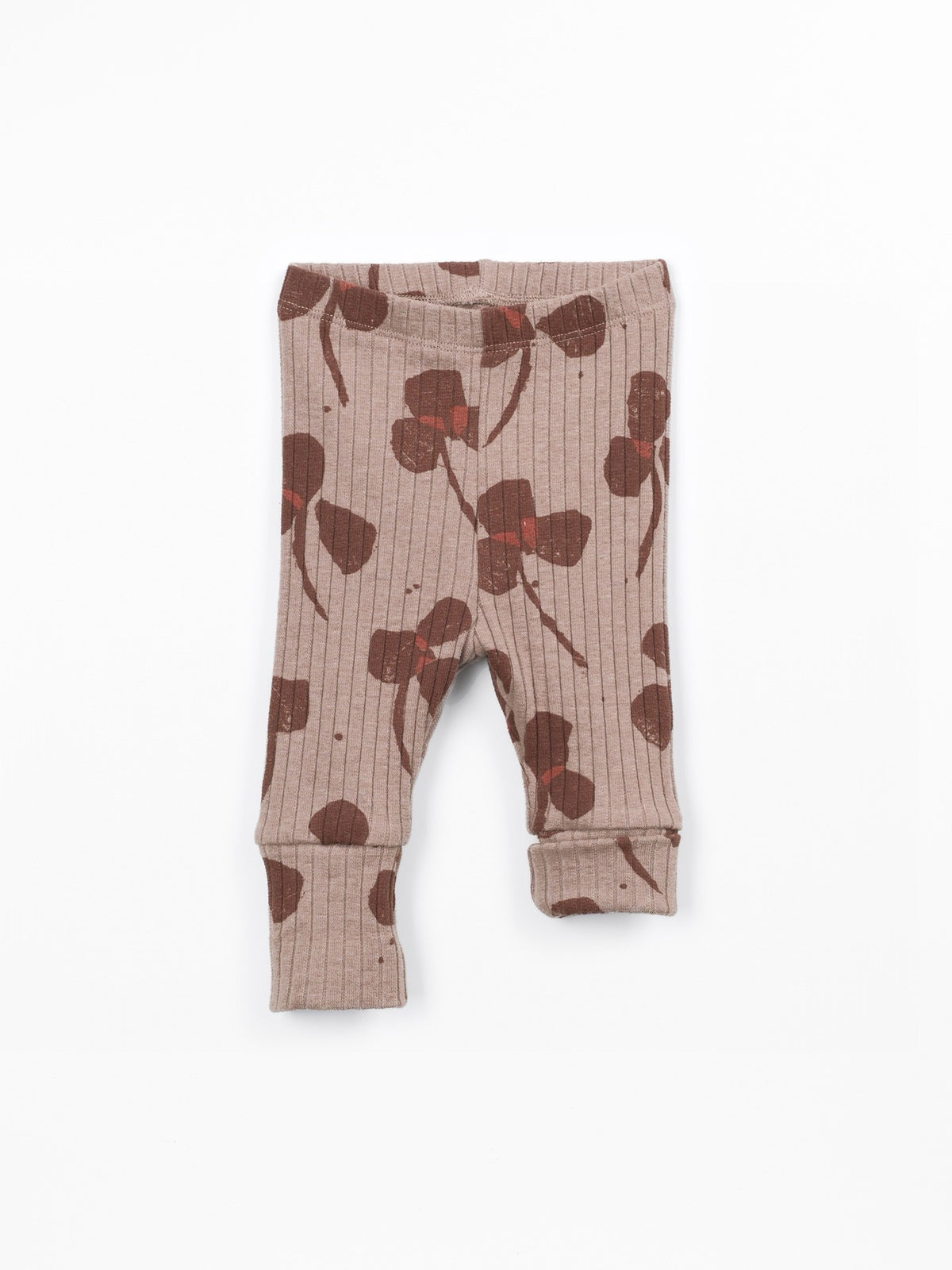 Play Up Rib Leggings || Light Brown Clover