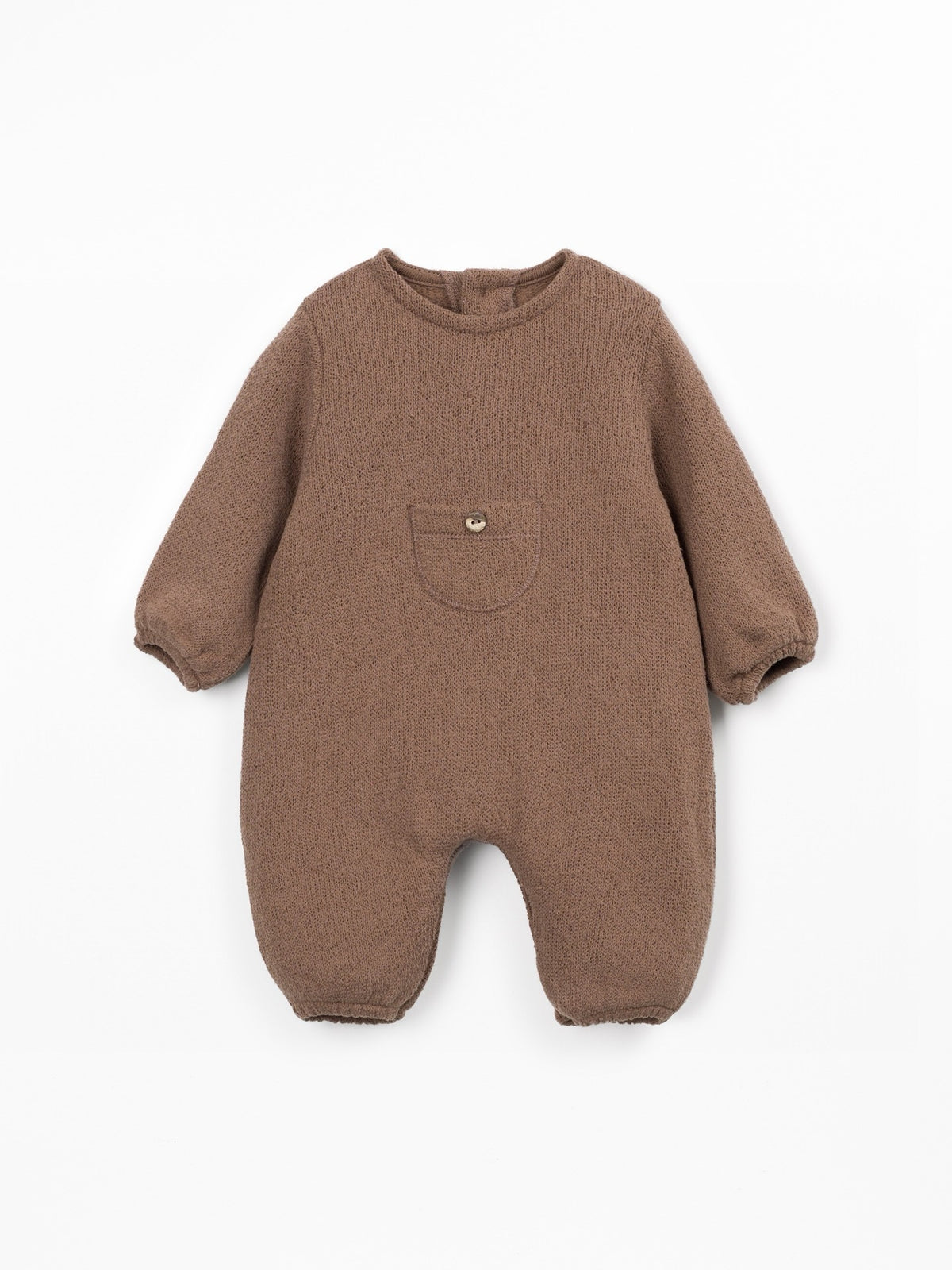 Play Up Baby Jumpsuit || Brown