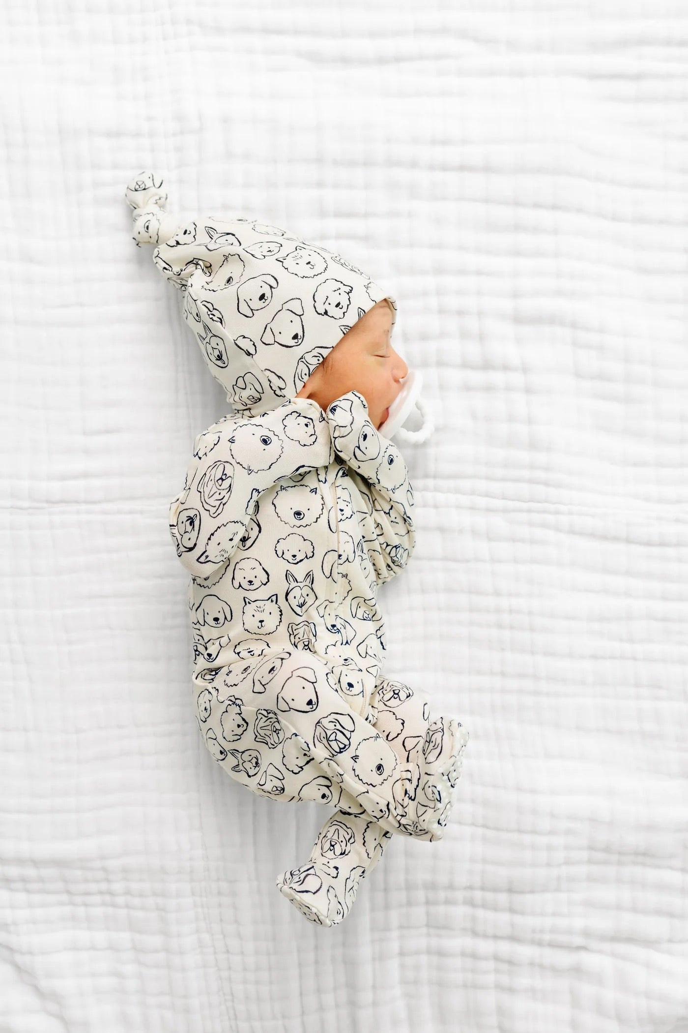 Lou Lou and Company Zipper Footie || Dane