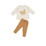 Butterfly Top and Leggings Set
