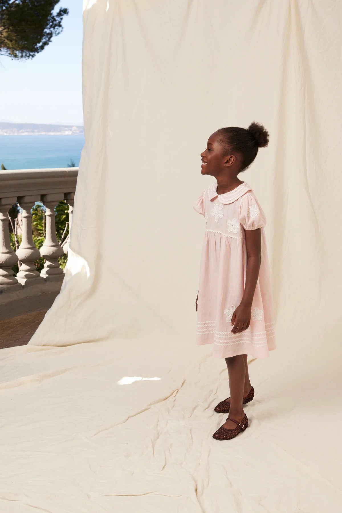 Bebe Organic Lucy Dress || Pink Zigzag Dream