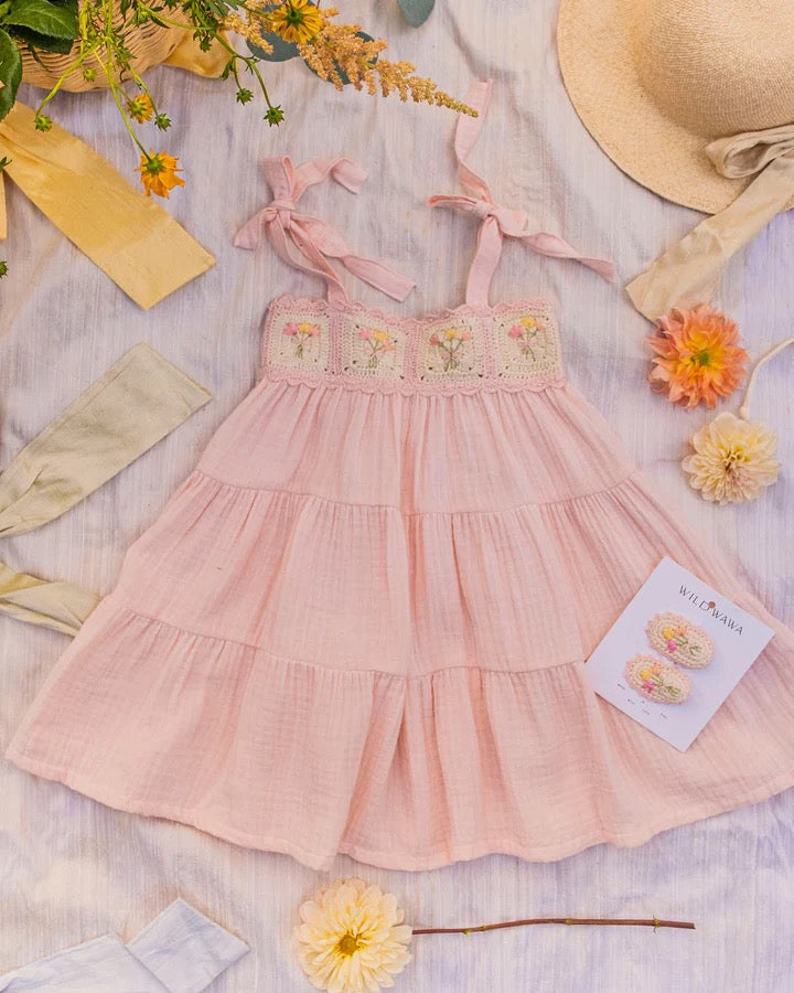 Wild Wawa Crochet Dress || Petal Bouquet