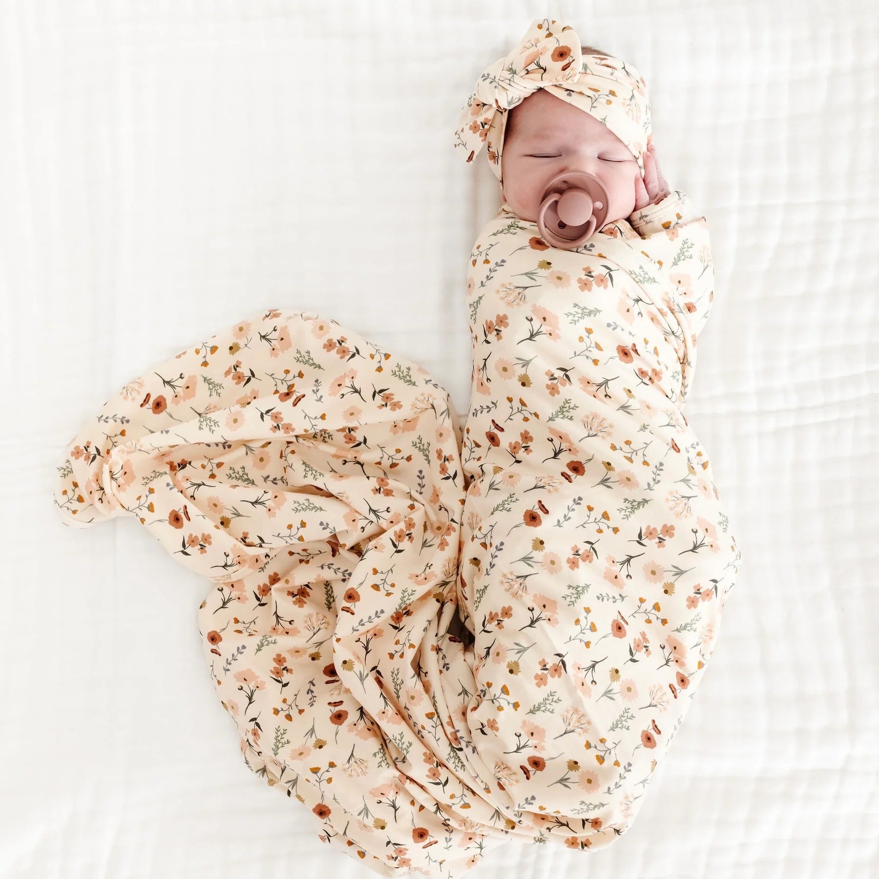 Lou Lou and Company Swaddle Blanket || Rachel