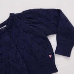 Girls Connie Sweater || Navy