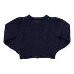 Girls Connie Sweater || Navy