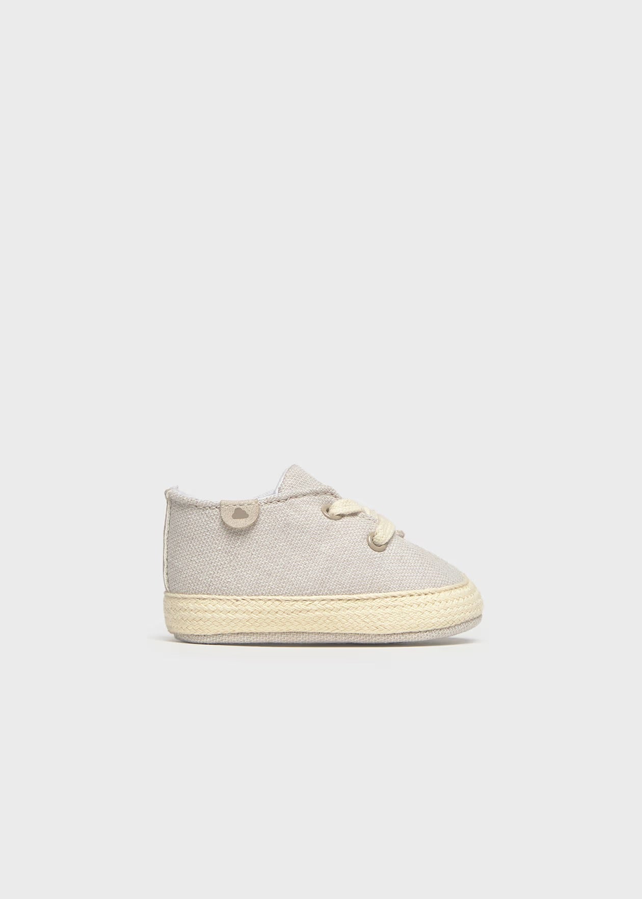Mayoral Woven Baby Shoe || Tan
