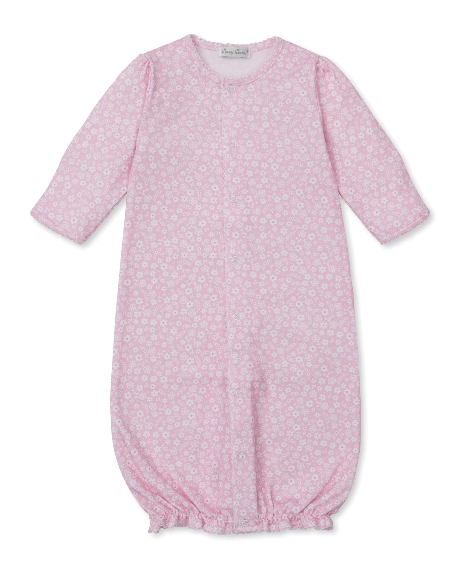 Fall in Bloom Newborn Gown and Hat Set