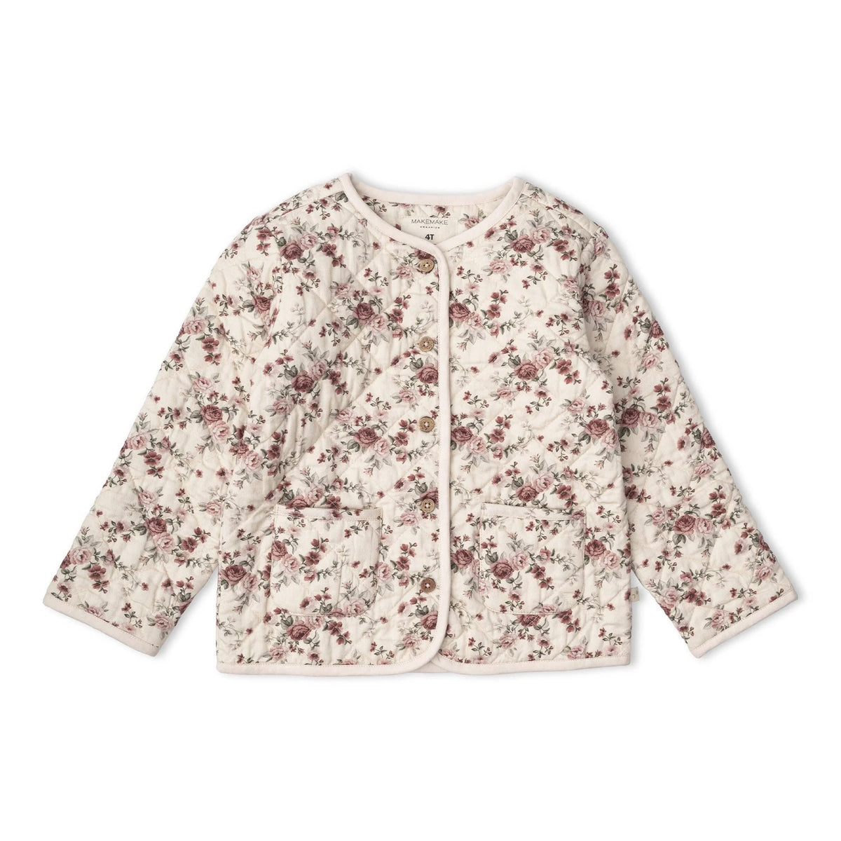 MakeMake Organics Quilted Jacket || Wildrose