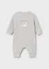 Mayoral Baby Geese Onesie || Light Grey