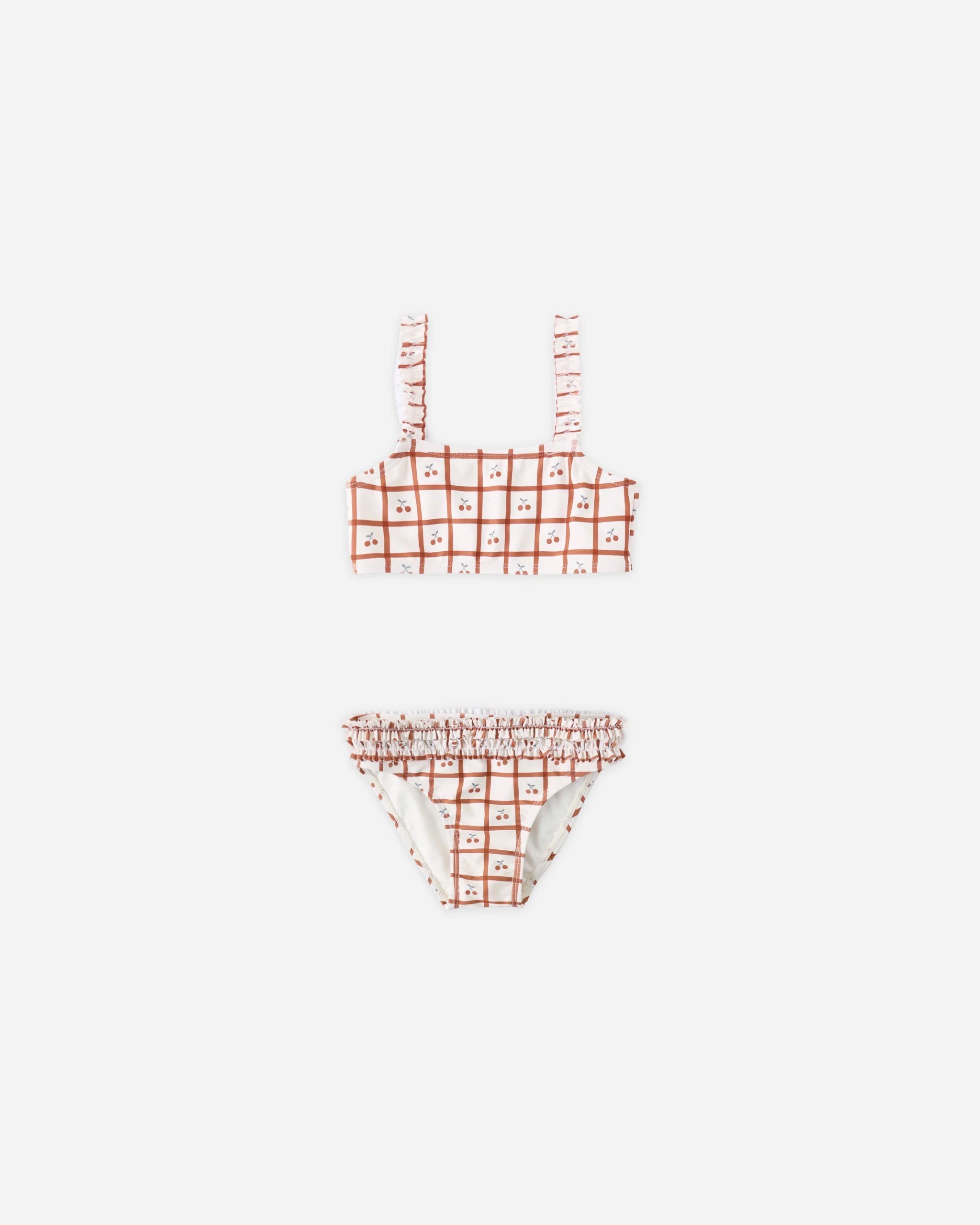 Rylee + Cru Rouched Bikini || Cherry Check