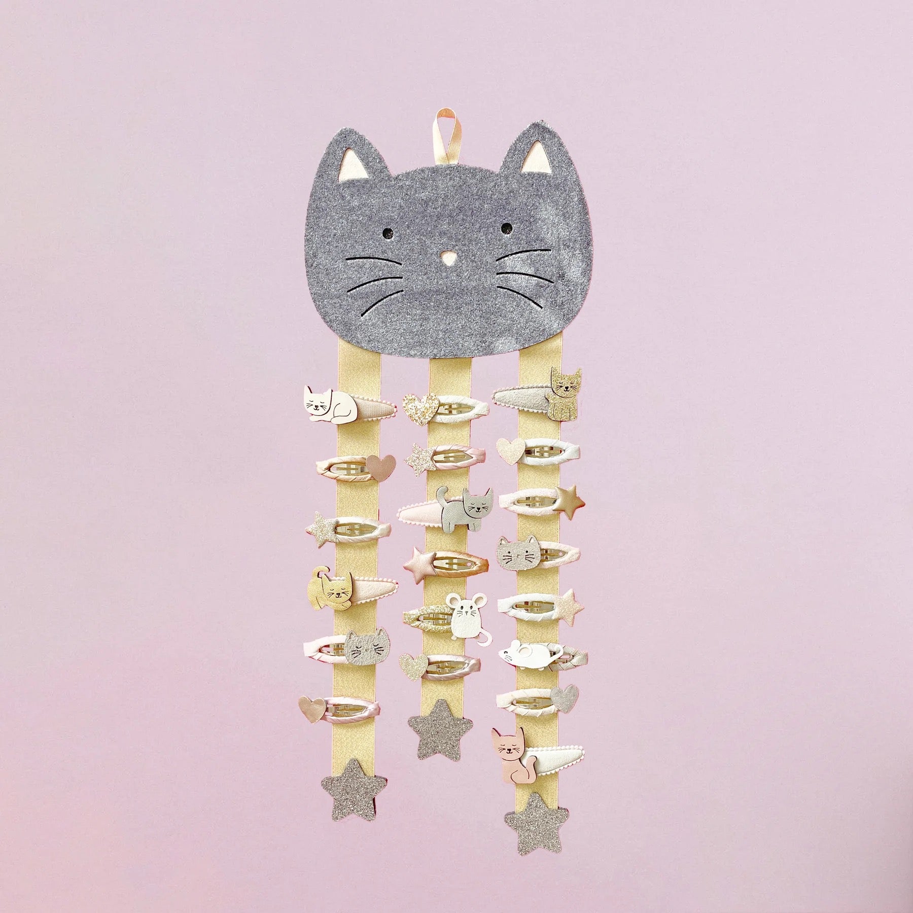 Kitty Cat Hair Accessories Hanger