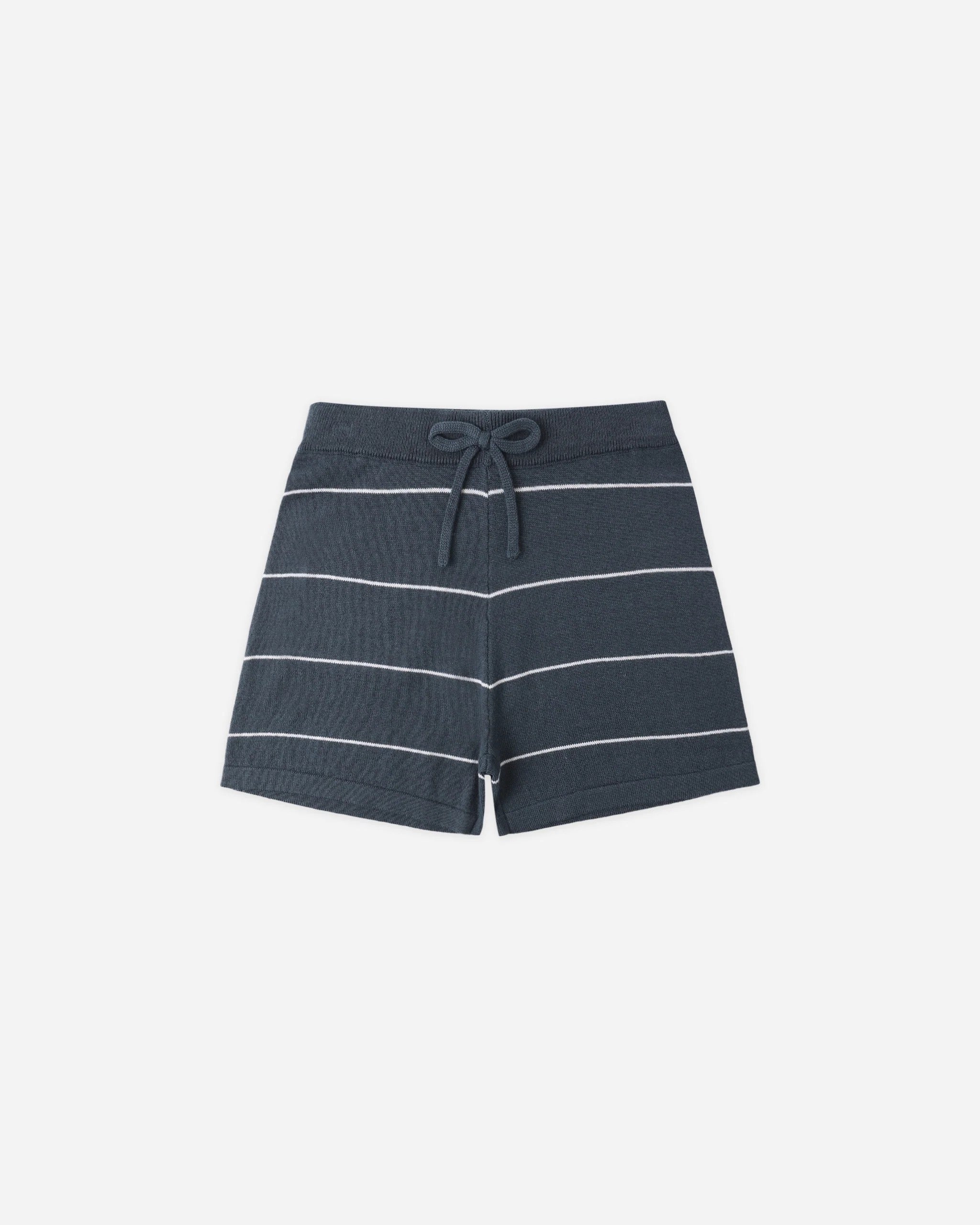 Rylee + Cru Chandler Knit Short || Navy Stripe