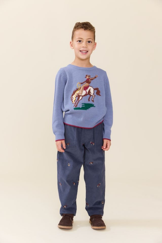 Blue Rooster Boys Knit Sweater || Bronco